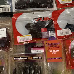 Bass Fishing Soft Plastics Lot (39) Yum Zoom Strike King Keitech 6th Sense - Thumbnail 17