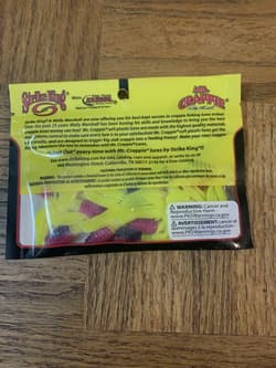 Mr. Crappie Strike King 1.75 IN Crappie Thunder Popsicle-Brand New-SHIPS N 24 HR - Thumbnail 4