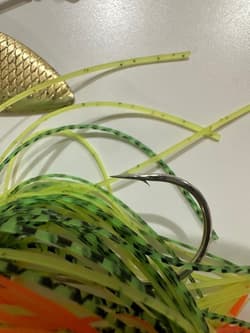 Daiwa Steez Spinnerbait 1/4oz Jackal Doom 3/8oz Used Fishing Lure - Thumbnail 2