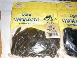 15-bag set of Gary Yamamoto creature baits, craw-type worms, and grub-type - Thumbnail 13