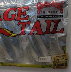 Strike King RAGE TAIL ELLIMINATOR 3 pack - Thumbnail 7