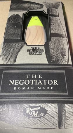 Roman Made Negotiator Limited Edition Color Swimbait Freshwater Saltwater - Thumbnail 1