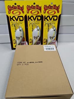 (3) Discontinued Strike King KVD 8.0 Dealer Box...Sexy Shad...NIB!!! - Thumbnail 1