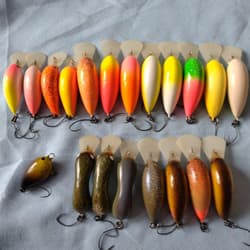 Kosuge Trout Garden Kosuge C Kosuge Frog-kHandmade Lure 20 pieces - Thumbnail 1