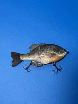 Sly Guy Lures X Swimbait Underground Replica Gill - 6.2" Glide Bait Swimbait - Thumbnail 3