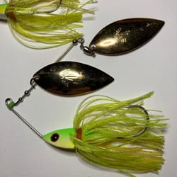 Evergreen Delta Force Spinnerbait 2pcs Hard Lure Small/Large Fishing Bait - Thumbnail 2