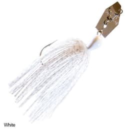 Zman Chatterbait 1/4 oz Sinking Lure White (0010) - Thumbnail 5