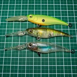 Megabass Shading X Silent Shad Lure Set 3pcs Hard Baits Fishing Accessories - Thumbnail 3