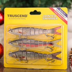 Bass Trout Crappie Lures, Lifelike Swimbait for Fishing - Thumbnail 5
