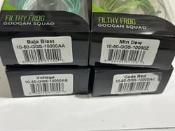 GOOGAN SQUAD MOUNTAIN DEW FILTHY FROG SET OF 4 ALL NEW IN PACKS - Thumbnail 3