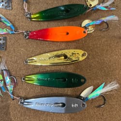 G-6 Gear Lab Micro Flip 60g Tungsten Jig Set for Blue Fish & Offshine - Used - Thumbnail 9