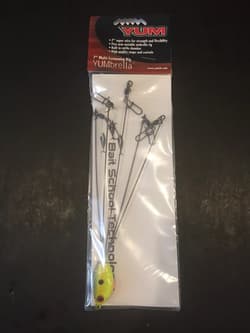 YUM YUMbrella 7” 5-Wire Umbrella Rig - Alabama Rig for Bass Fishing Chart Head - Thumbnail 1