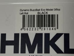HANKLE Dynamo Buzzbait 3/8oz #BLACK Left - Thumbnail 2