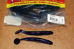 4.25" Cane Thumper Hematoma CTHMP4-14-25 Swimbait Trailer for A Rig 25 pack bag - Thumbnail 1