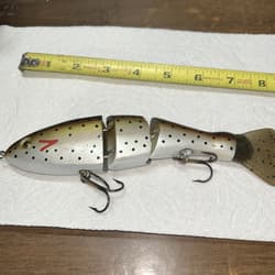 Triple Trout 8" Glide Bait, Vintage Swimbait -2005 -2007 Wow 22nd Century Baits - Thumbnail 10