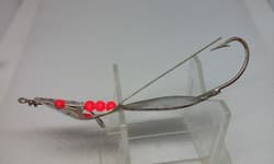 Vtg BUZZ Buzzspoon/Buzzbait Hammered nickel 1/2 Topwater Surface Buzz Bait Lure - Thumbnail 2