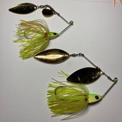 Evergreen Delta Force Spinnerbait 2pcs Hard Lure Small/Large Fishing Bait - Thumbnail 4