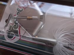 Teckel Maxqueaker Squeaky Buzzbait 1/2oz. 003 White Squeaky Dolphin - Thumbnail 5