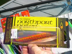 LOT OF 21 SALMON SPOONS AROUND 4" NORTHPORT NAILER, SILVER STREAKS,EPPINGER - Thumbnail 2