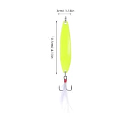 4 Pcs Glow in The Dark Fishing Lures Artificial Bait Accessories - Thumbnail 9