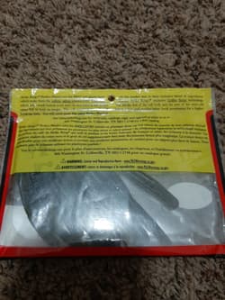 Strike King DSHS3.5-46 Drop Shot Half Shell 3.5" Green Pumpkin 9 Per Pack - Thumbnail 4