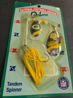 Green Bay Packers Tandem Spinnerbait NFL Certified 1997 (Oxboro) - Thumbnail 4