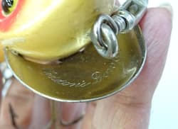 Heddon MUSKY VAMP 8inch R/W 1920's Old Lure Ship From Japan - Thumbnail 6