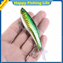 6PCS 8cm/22.5g Trolling Bait Swimbait Fishing Lure Bass Crankbait Tackle Wobbler - Thumbnail 5