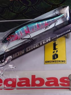 Megabass VISION ONETEN 110 SP-C Limited Bloody Hasu Jerk Bait Lure Japan - Thumbnail 1