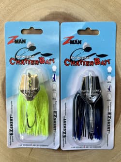 Z-man (Lot Of 2) Chatterbait Original, Bass Fishing, New, Free Shipping! NWT! - Thumbnail 11
