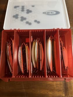 (Lot Of 13) OSP Jerkbaits Varuna, Asura, Rudra Minnow Bass Fishing Lures *NEW* - Thumbnail 1