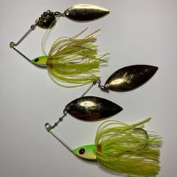 Evergreen Delta Force Spinnerbait 2pcs Hard Lure Small/Large Fishing Bait - Thumbnail 1