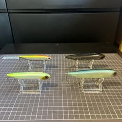 Evergreen Jastine 115 Topwater Lure Set 4pcs, Used, Fishing Accessories - Thumbnail 3