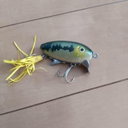 Strike King Spence Scout Vintage 1980s Unused Wood Lure - Thumbnail 3