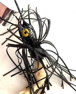 BUZZBAIT LURES Lot-4 Mixed Colors Bass Fishing w Hand-Made Cases Black Yellow - Thumbnail 12