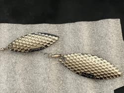 Evergreen Spinnerbait 3/4oz Double Blade Fishing Lure Black Silver Set - Thumbnail 7