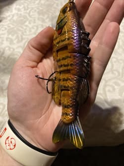 3:16 Lure Company 5” Freestyle Bluegill Swimbait-Floating BaitWorks Custom Color - Thumbnail 7