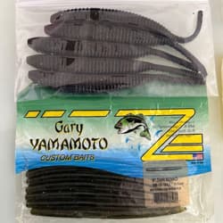 Imo Grub, Flappin' Grub Double Tail, Swim Senko, Gary Grub, Cut Tail - Thumbnail 8