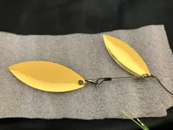 Evergreen D Zone Extreme Spinnerbait 3/4oz Gold/Green/Beige Set of 2 - Thumbnail 12