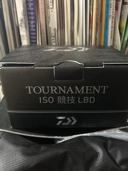 Shimano Daiwa Lever Brake Reel ISO Competition LBD 22 Used, for Black Sea Bream - Thumbnail 5