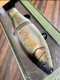 Roman Made Mother Triple Premium Natural Trout Fishing Swimbait From Japan New - Thumbnail 1