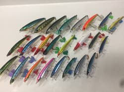 Saltwater Lures Pencil Others 24 Items Set Various Manufacturers KJ1T16 PR - Thumbnail 1