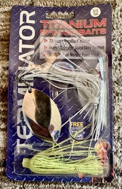 Terminator Titanium Spinnerbait…3/4 Oz…(NIB)..,Vintage Discontinued…Rare - Thumbnail 2
