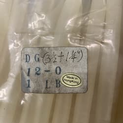 12/0 Day Glow Surge Tube Lot 4.75” Qty 75ish (1lb Bulk Pack) Trolling Lure - Thumbnail 2