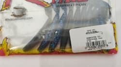 LOT OF 4-9 Per Pk STRIKE KING RAGE NED CUT-R WORM 3" RGNCUT-R Okeechobee Craw - Thumbnail 3