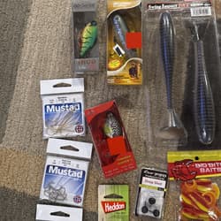 Bass Fishing Soft Plastics Lot (39) Yum Zoom Strike King Keitech 6th Sense - Thumbnail 2