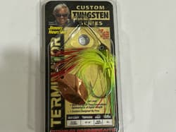 JIMMY HOUSTON MODEL DISCONTINUED 7/16OZ. TERMINATOR CUSTOM TUNGSTEN SPINNERBAIT - Thumbnail 2