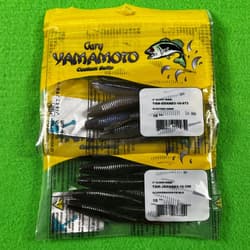 *Popular Color* 【3″ Scope Shad】Gary Yamamoto ≪Electric Shad/Scuppernong Blue≫ - Thumbnail 1