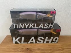DRT KLASH9 Tiny Klash Swimbait 2-Pack Grind Purple Freshwater Saltwater - Thumbnail 1