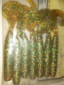 Gary Yamamoto Worm Set Single Tail Grub - Thumbnail 4